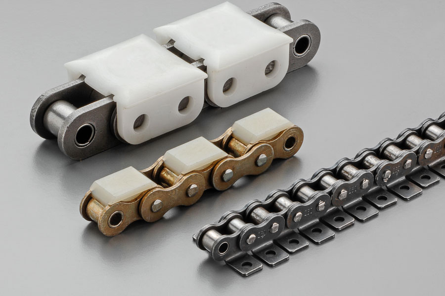Bild Rexnord-Rollenketten mit Ketten-Clip-System, Anbauteilen, Sonderanfertigungen